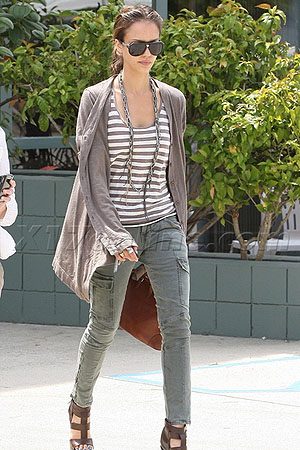  Kate Bosworth and Jessica Alba – have been seen wearing the J Brand 